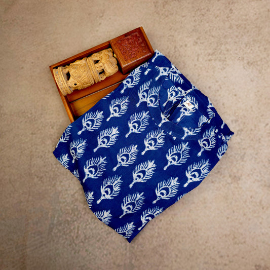 Kurti - 2 Piece Kurti Set - Royal Blue