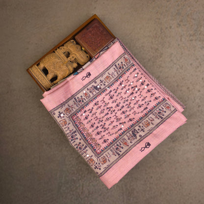 Salwar Material - Pink
