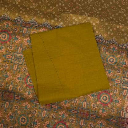 Salwar Material - Military Green
