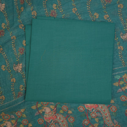 Salwar Material - Teal Green