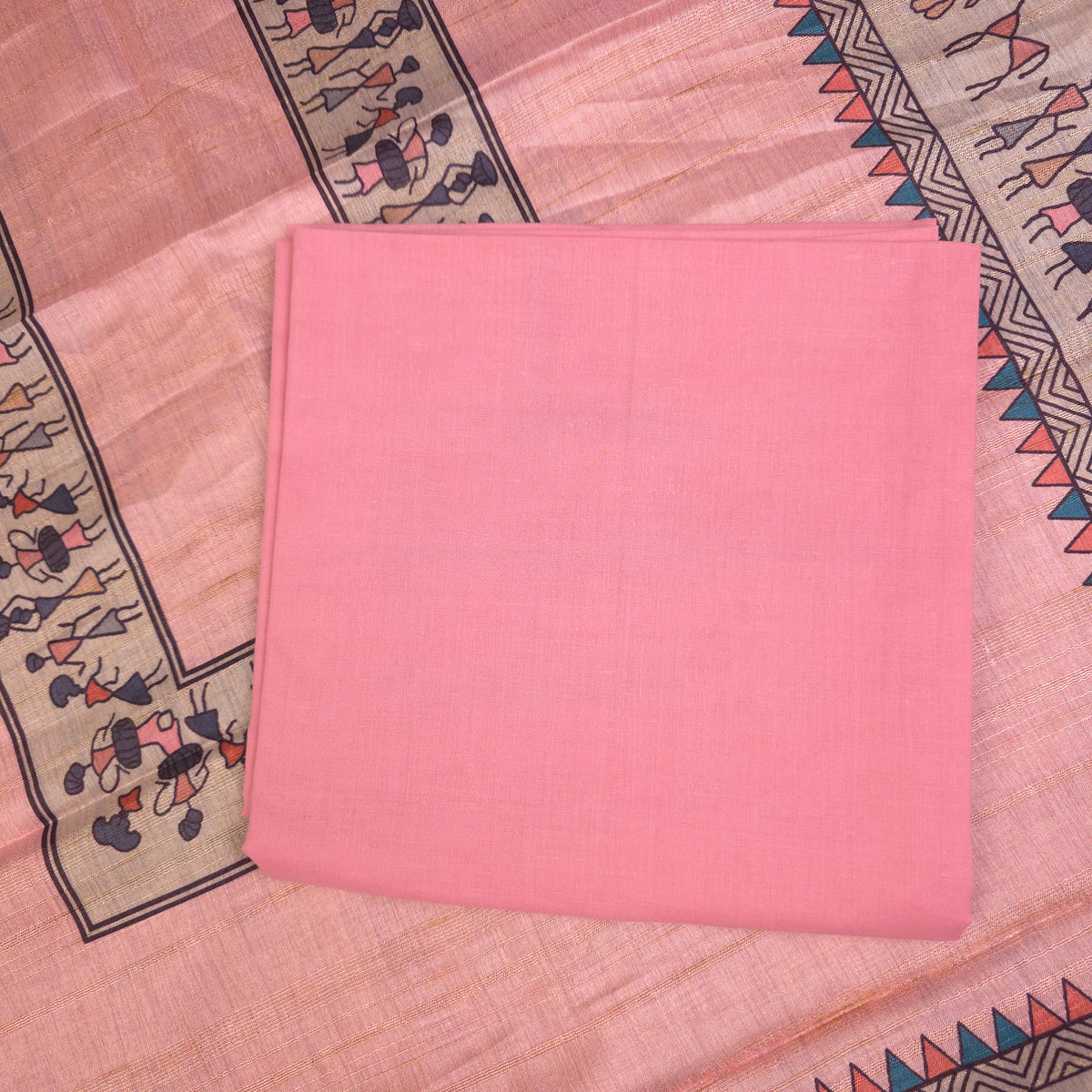 Salwar Material - Pink