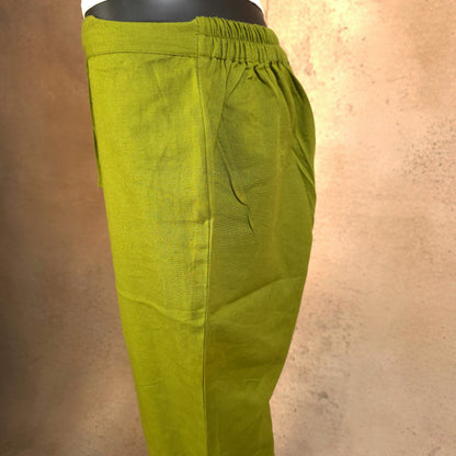 Kurti - 2 Piece Kurti Set - Lime Green