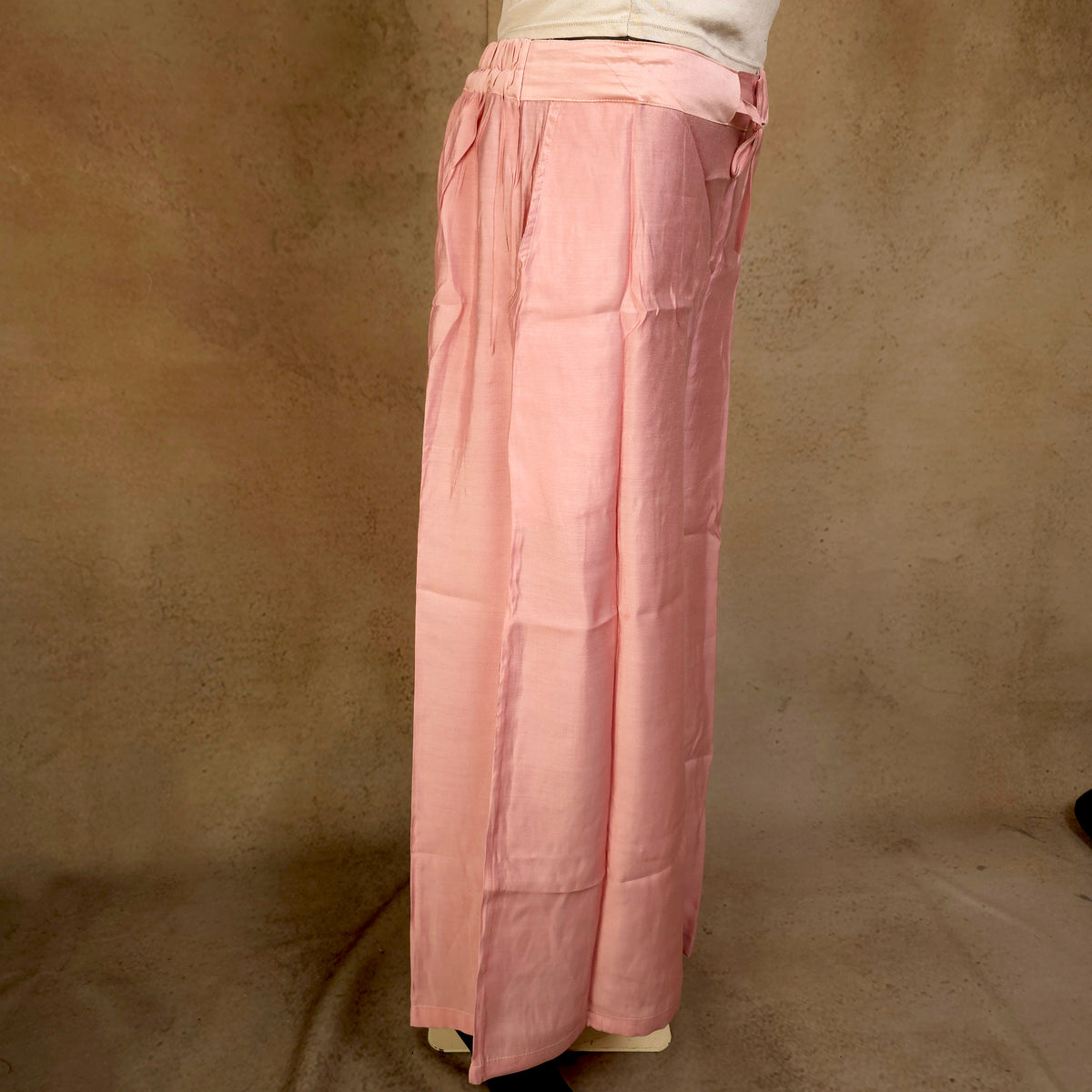 Kurti - 3 Piece Kurti Set - Soft Pink/Peach