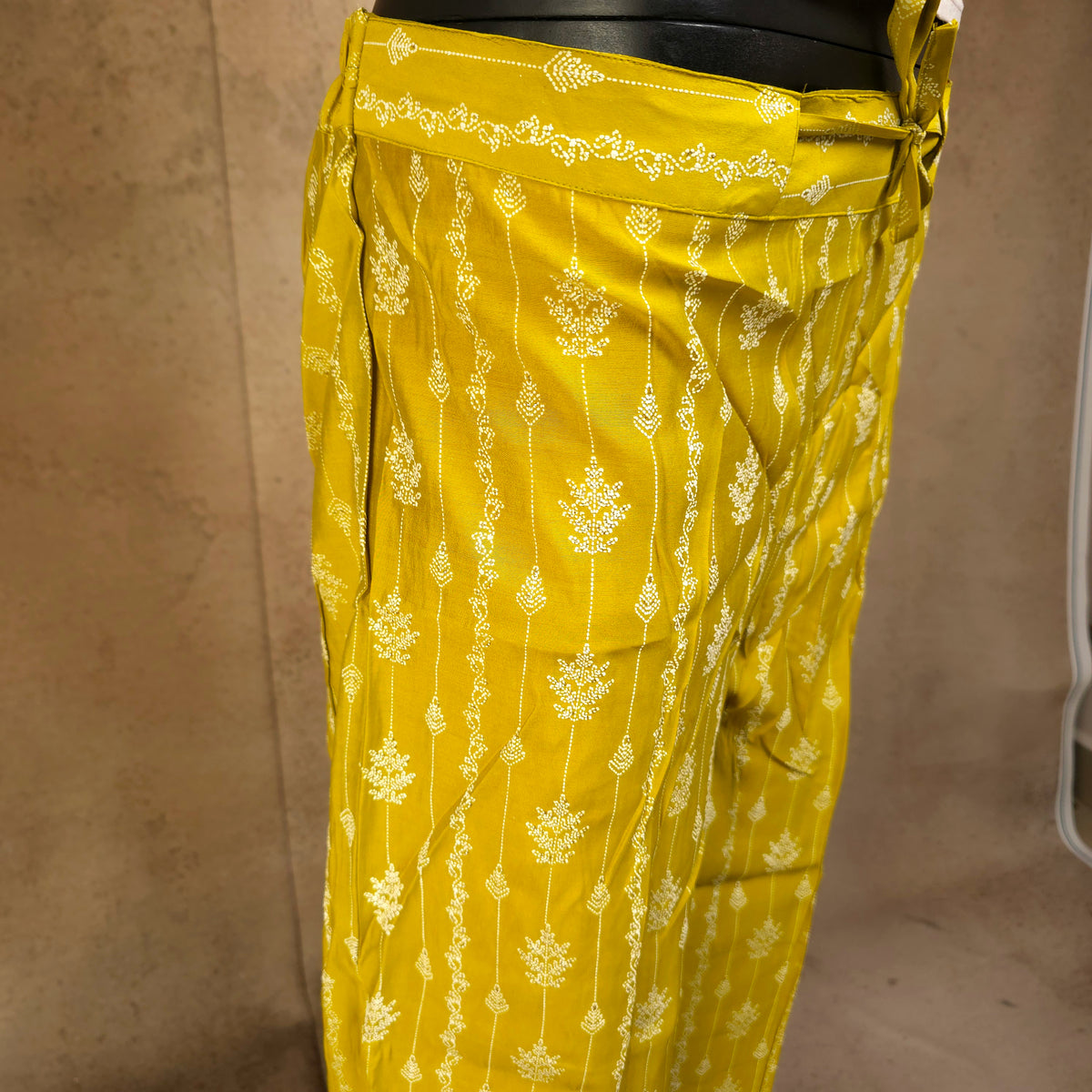 Kurti - 3 Piece Kurti Set - Lime Green