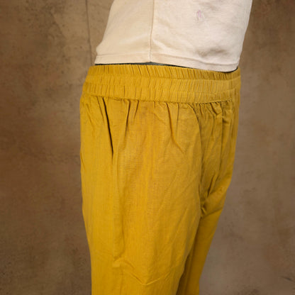 Kurti - 2 Piece Kurti Set - Muted Mustard