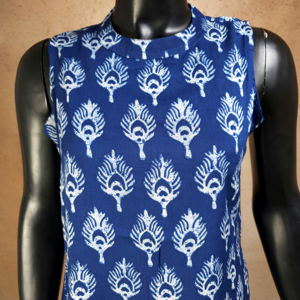 Kurti - 2 Piece Kurti Set - Royal Blue