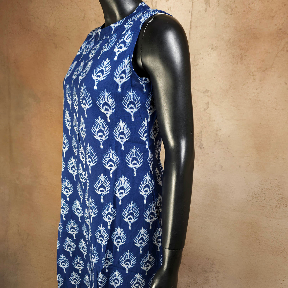 Kurti - 2 Piece Kurti Set - Royal Blue