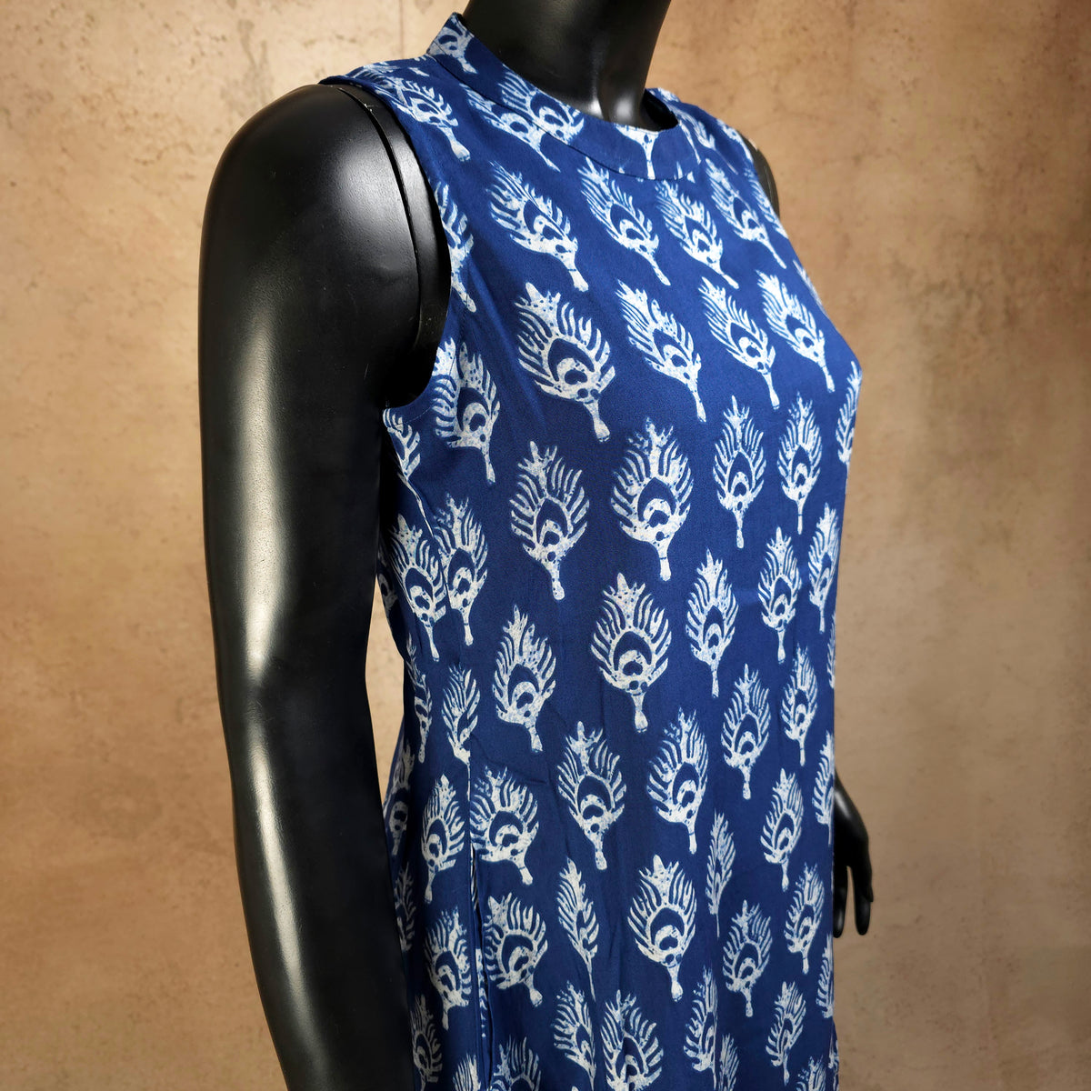 Kurti - 2 Piece Kurti Set - Royal Blue