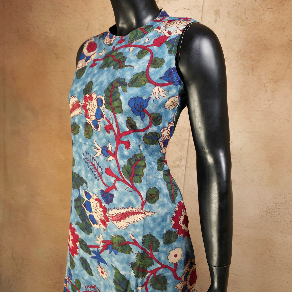 Kurti - 2 Piece Kurti Set - Muted Dusty Blue
